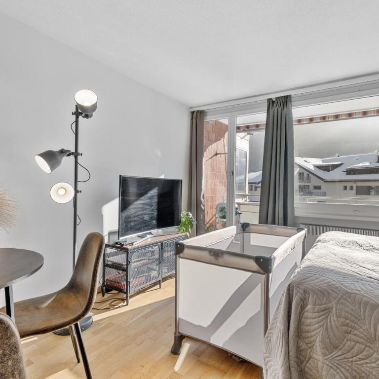 Studio mit Bergblick Titlis, Luzern, Pilatus, See - Apartment mit 1 Schlafzimmer - 31