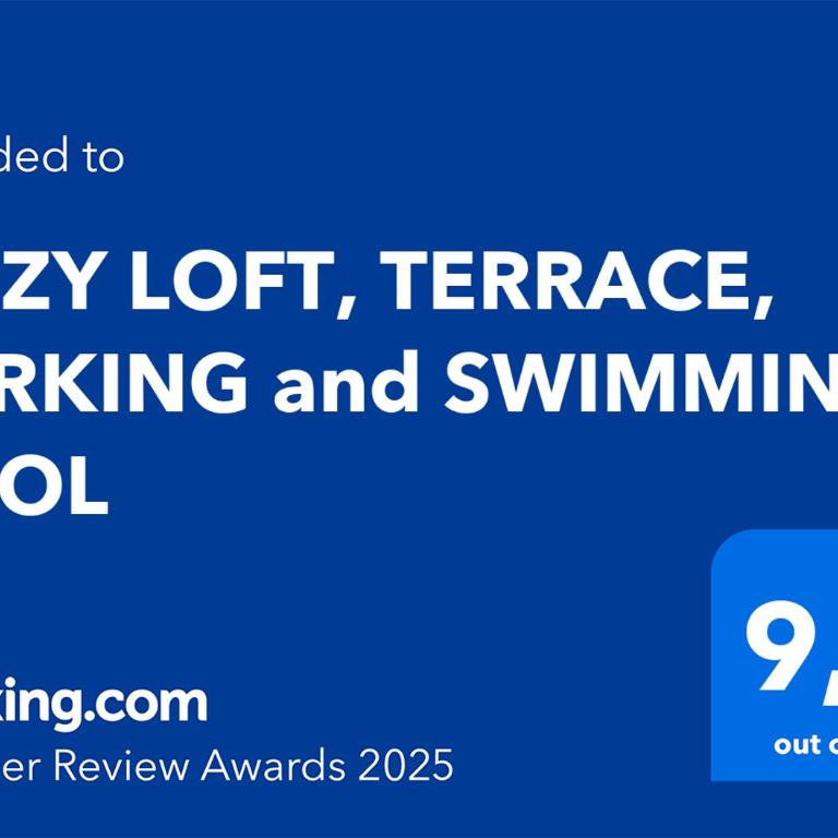"COZY LOFT", TERRACE, PARKING and SWIMMING POOL - Apartamento de 1 dormitorio - 2