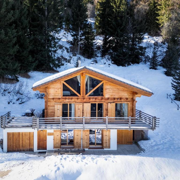 Chalet 18 îles Luxury chalet With Sauna La Tzoumaz - Chalet - 1
