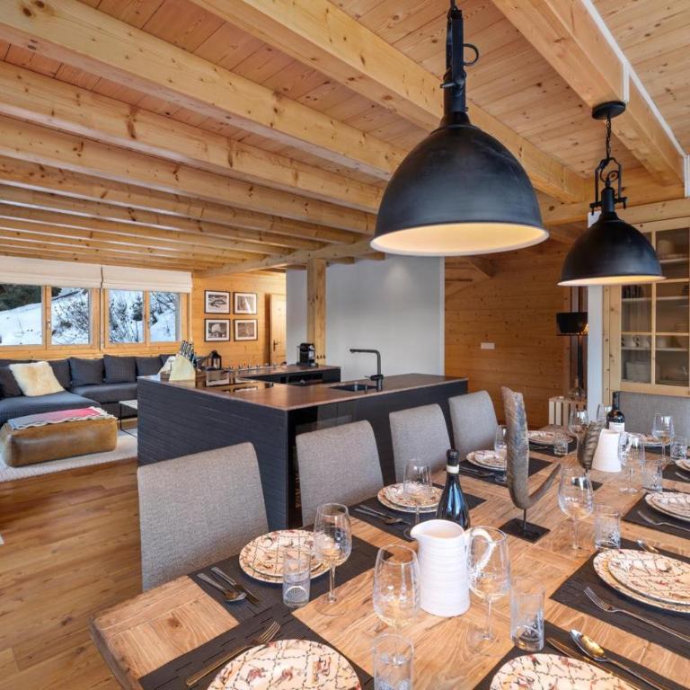 Chalet 18 îles Luxury chalet With Sauna La Tzoumaz - Chalet - 2