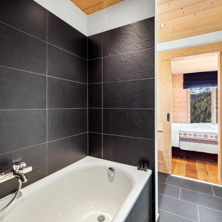 Chalet 18 îles Luxury chalet With Sauna La Tzoumaz - Chalet - 5