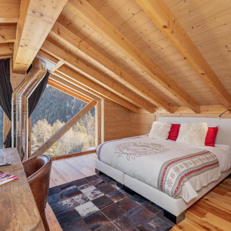 Chalet 18 îles Luxury chalet With Sauna La Tzoumaz - Chalet - 21