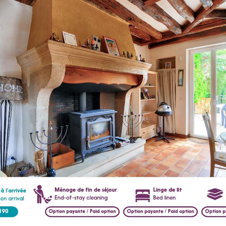 Maison en pierre avec une terrasse, ideal pour 4 - Casa - 3