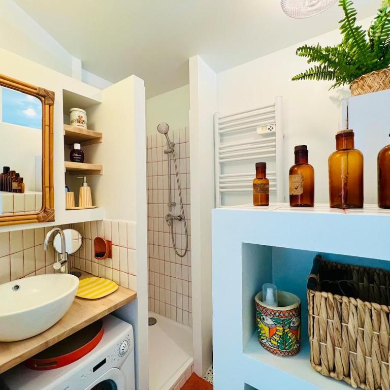 2 pièces, cocon de charme, les pieds dans l'eau ! - Appartement 1 Chambre - 8
