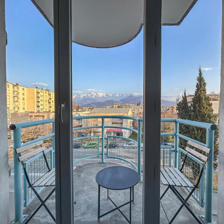 Studio Lumineux Vue Montagne - Studio - 15