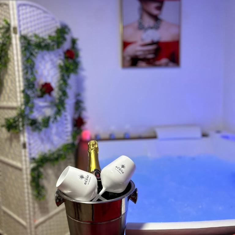 Romantic Room - Jaccuzi Privé -Appartement Cannes - Appartement 1 Chambre - 3