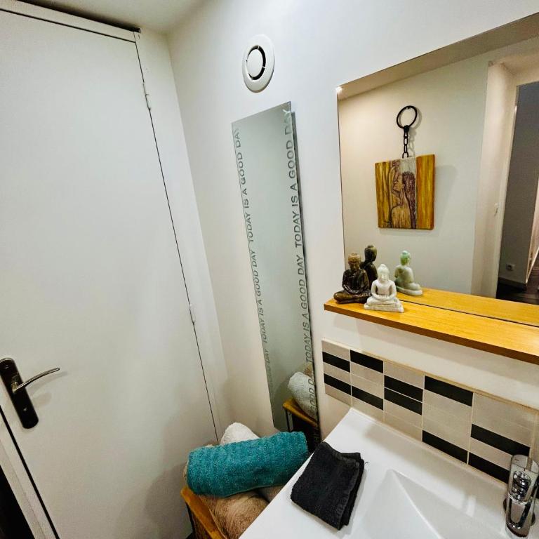 Loft Casa Wi hyper centre - Parking-clim - Studio - Split Level - 19