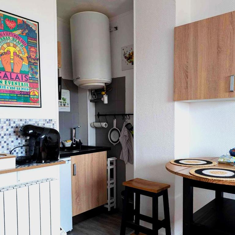 Studio plage, vue mer et dragon, garage pour moto - Appartement 1 Chambre - 5
