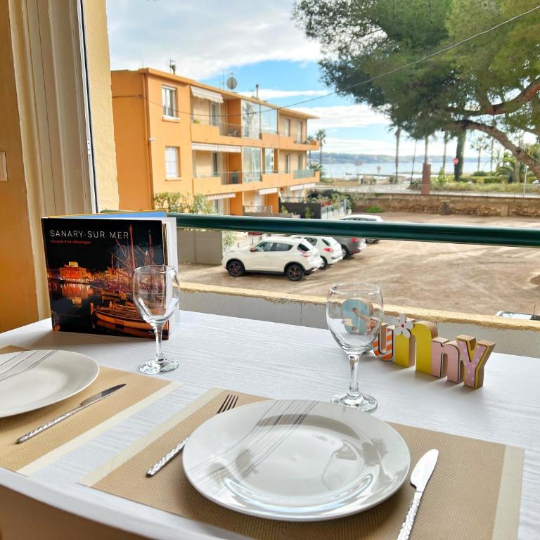 Studio L'Azur, Sanary centre avec parking, Vue mer, Climatisation - Studio mit Meerblick - 17