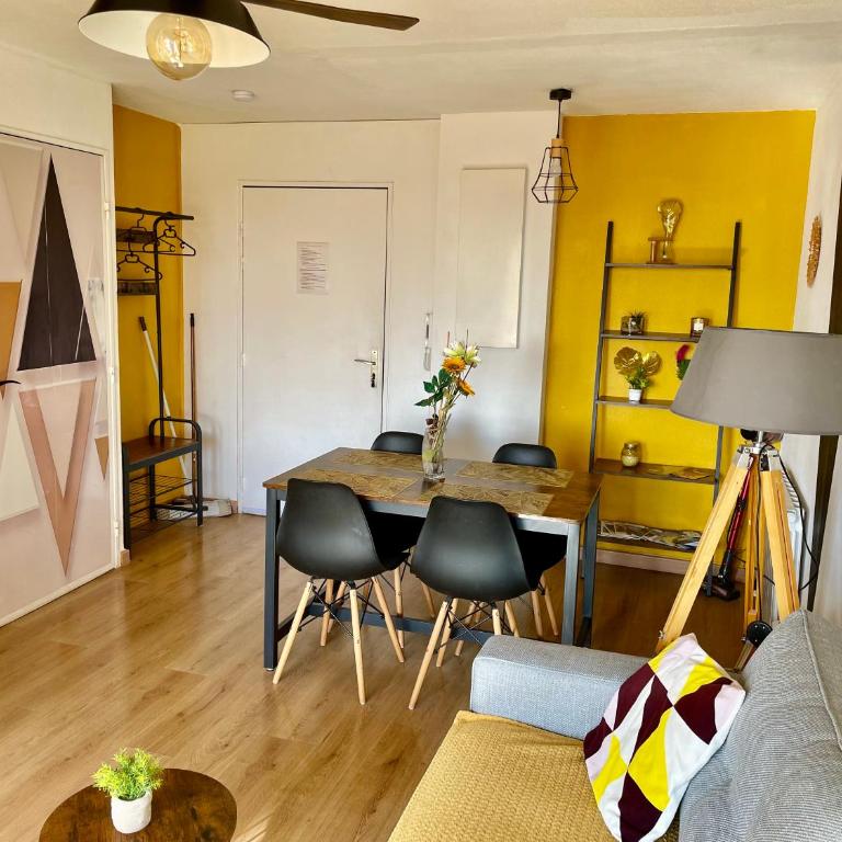 Le Nautica Plage T2 climatisé en bord de mer - Appartement 1 Chambre - 6