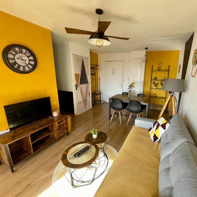 Le Nautica Plage T2 climatisé en bord de mer - Appartement 1 Chambre - 5