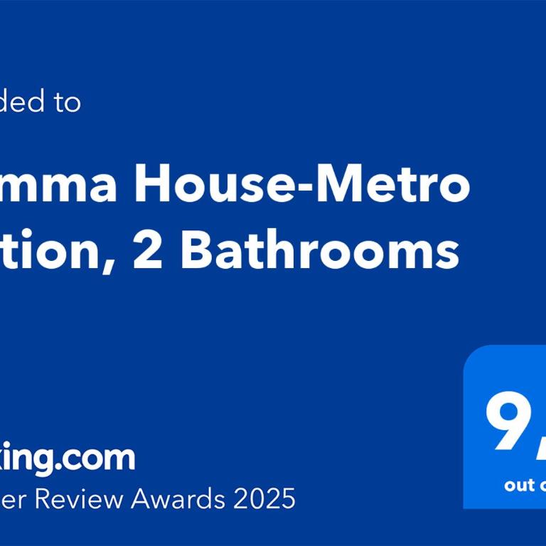 Gemma House - 100mt to Metro Station, 2 En-Suite bathrooms - Appartamento con 2 Camere da Letto - 2