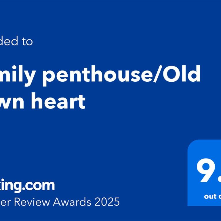 Family penthouse/Old Town heart - Apartman sa 4 Spavaće Sobe i Balkonom - 7