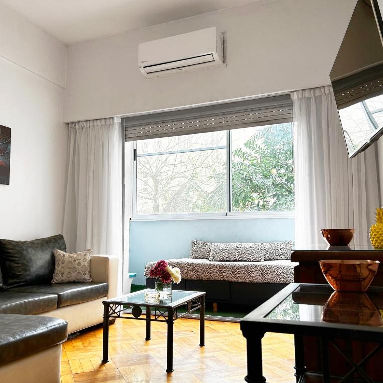 Amplio y cómodo departamento para 7 personas en la mejor zona de Recoleta sobre Callao 1D - Apartamento de 2 dormitorios - 4