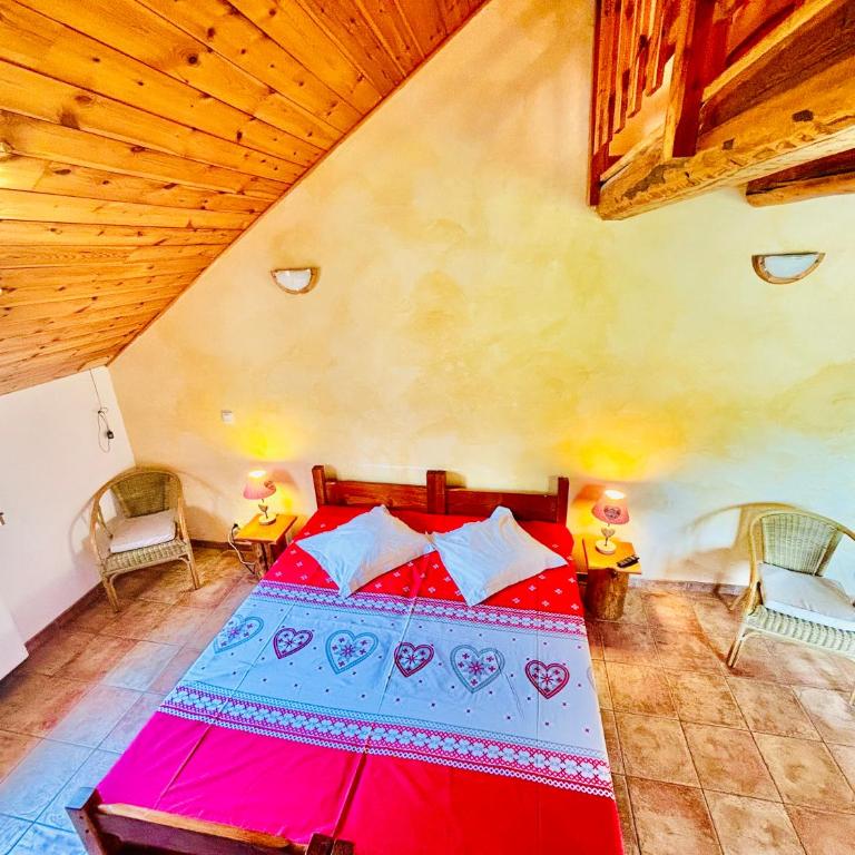 Chambres d'hôtes l'Abondance - Chambre Quadruple Confort - 8