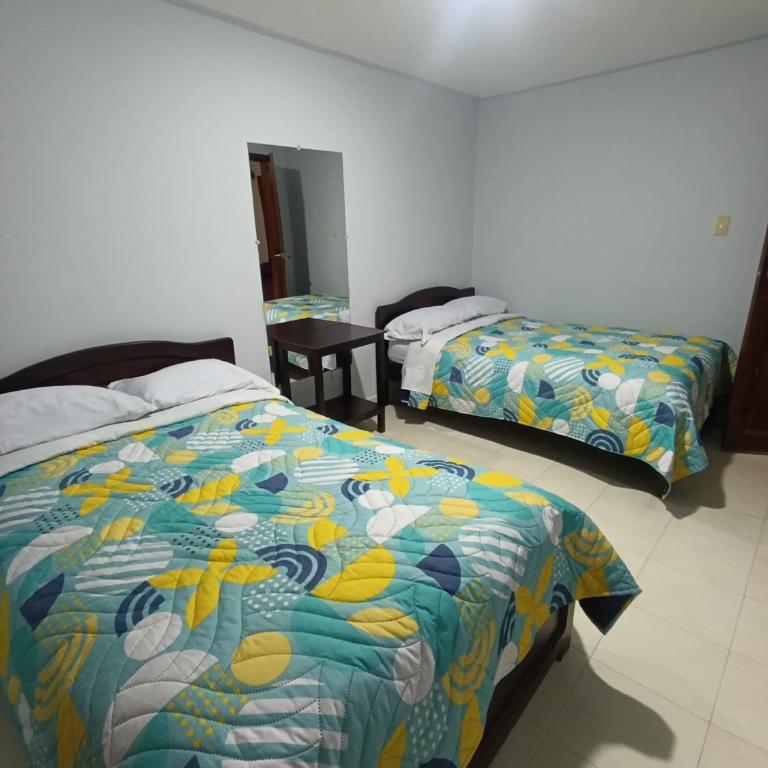 Hotel Gamma Pasto - Habitación Doble con baño privado - 2 camas - 4