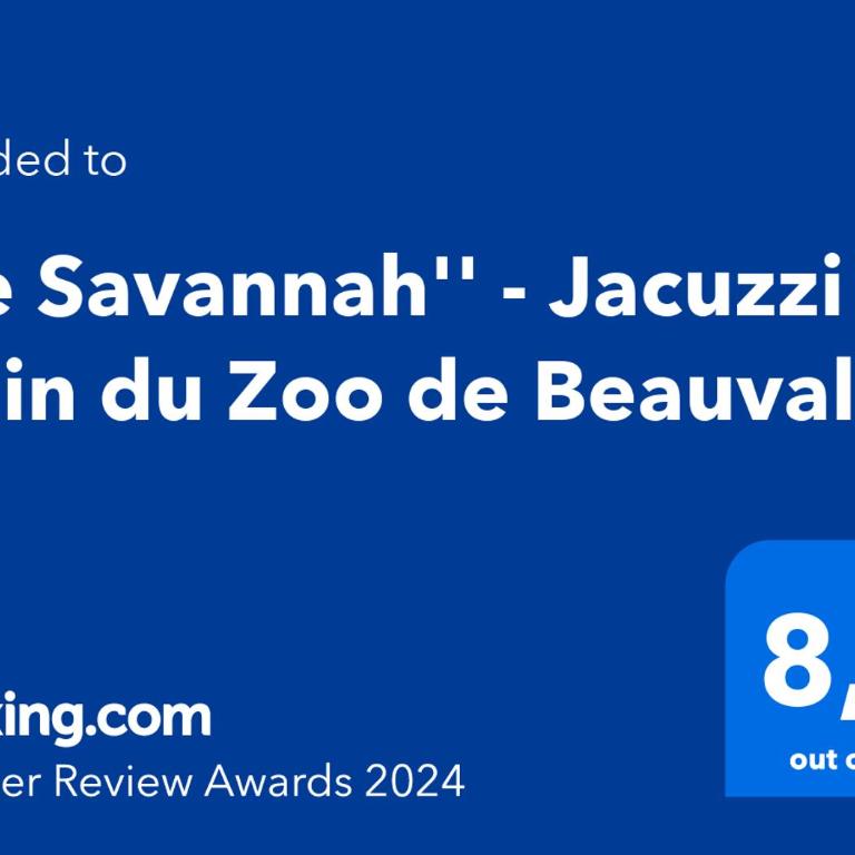 ''Le Savannah'' - Jacuzzi - A 3min du Zoo de Beauval - Casa con 5 Camere da Letto - 37