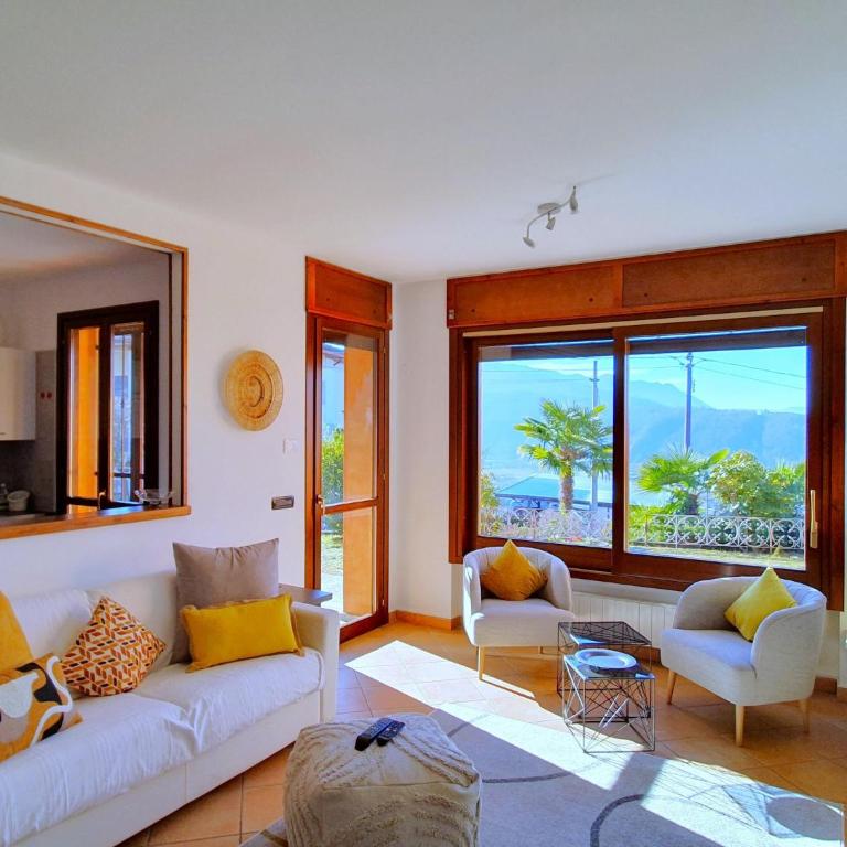 House in Luino with Green Garden and City Views - Casa Vacanze con 2 Camere da Letto - 6