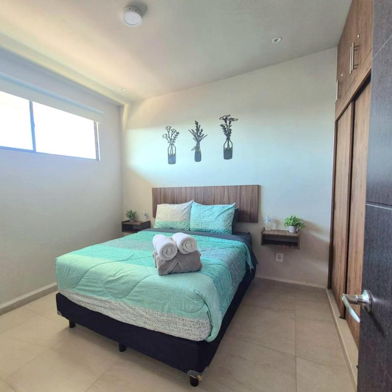 Departamento con piscina, en zona tranquila, a 12 minutos de la playa! - Apartamento de 3 dormitorios - 17