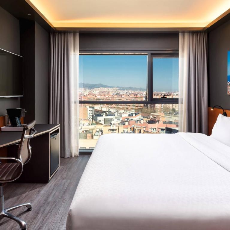 Four Points by Sheraton Barcelona Diagonal - Premium King Room with City View - 1