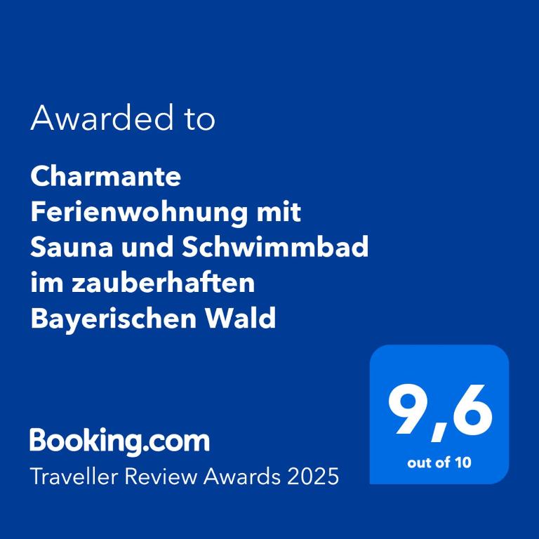 Charmante Ferienwohnung mit Sauna und Schwimmbad im zauberhaften Bayerischen Wald - Apartamento con balcón - 27