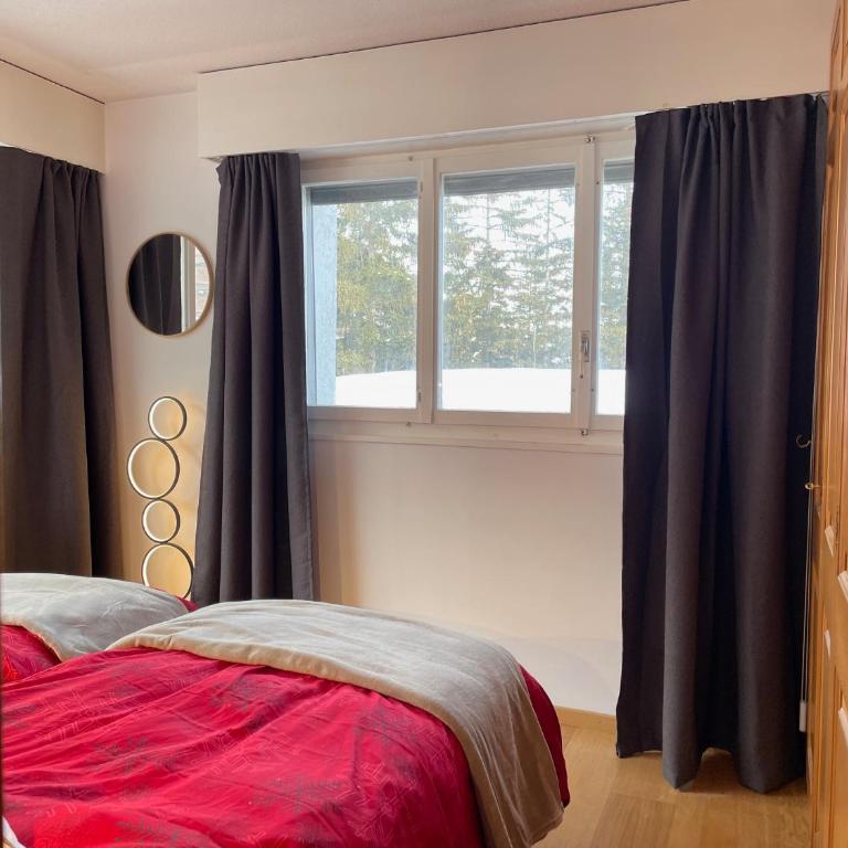 Cosy Rooftop Downtown Crans-Montana with Stunning View and Swimming Pool - Appartement 2 Chambres - 13
