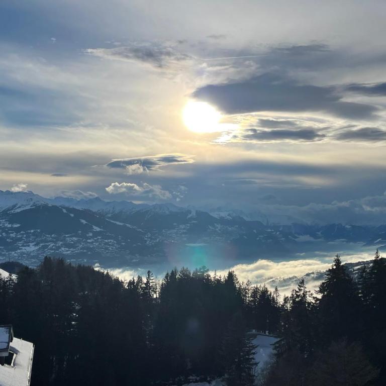 Cosy Rooftop Downtown Crans-Montana with Stunning View and Swimming Pool - Appartement 2 Chambres - 16