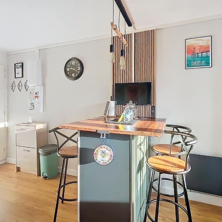 Chic Appartement 4 pers avec couchage - Appartement 1 Chambre - 13