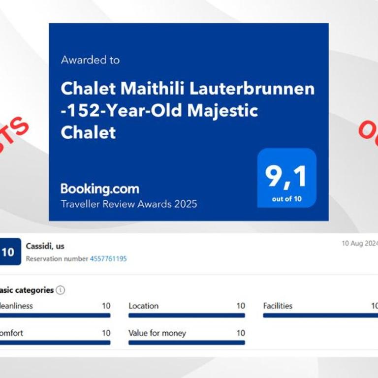 Chalet Maithili Lauterbrunnen -152-Year-Old Majestic Chalet - Chalet - 78