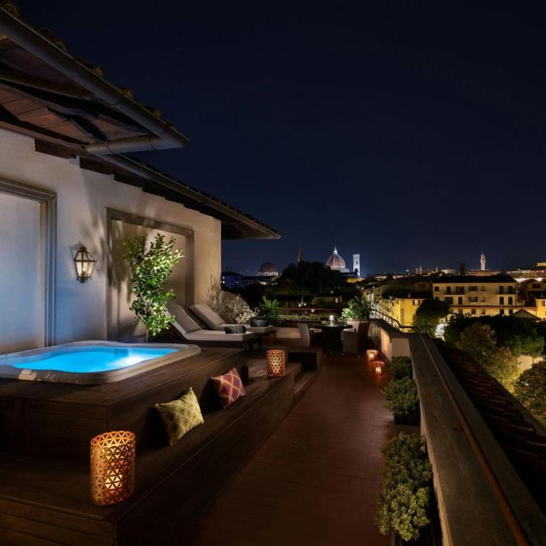 Sina Villa Medici, Autograph Collection - Suite Florence con 1 Letto King-Size, Vasca Idromassaggio e Balcone - 5