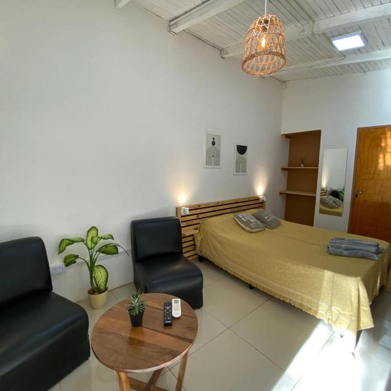 Posada El Ceibo - Habitación Doble con vistas al parque - 3
