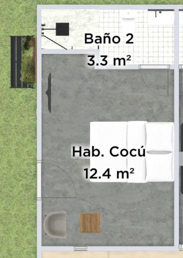 Posada El Ceibo - Habitación Doble con vistas al parque - 1