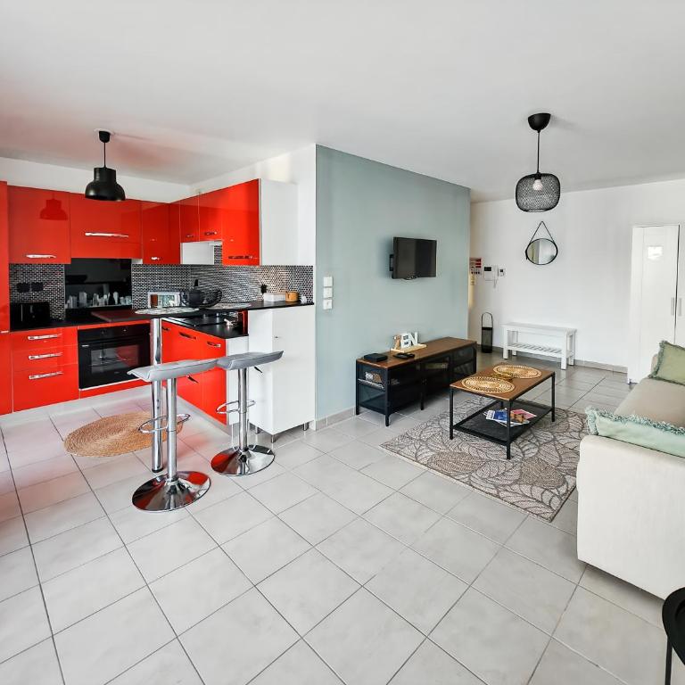 Studio, Terrasse, Confort & Emplacement Idéal ! - Appartement 1 Chambre - 4