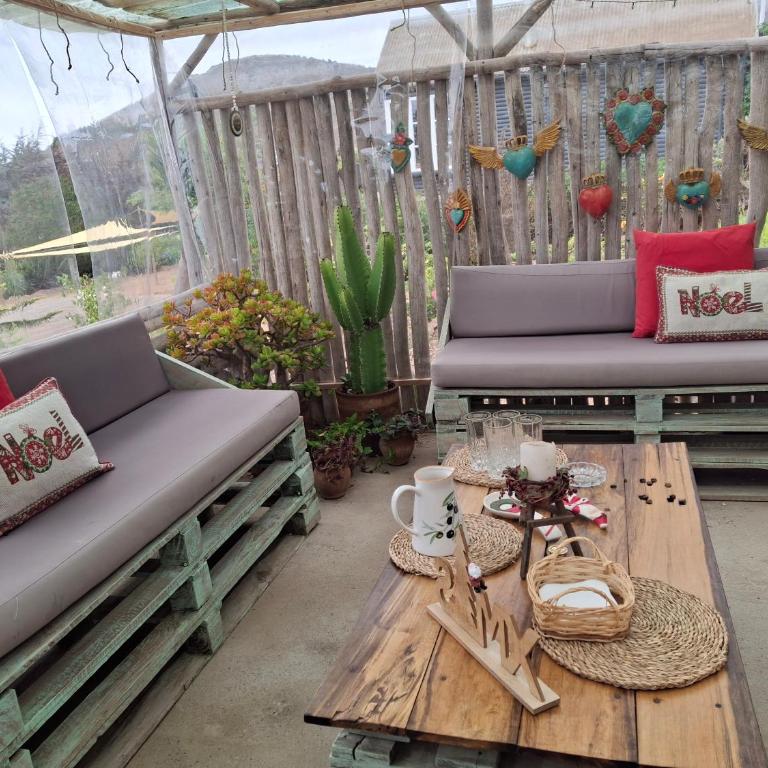 Cabaña colibrí - Casa Campo Elqui - Apartamento de 2 dormitorios - 50