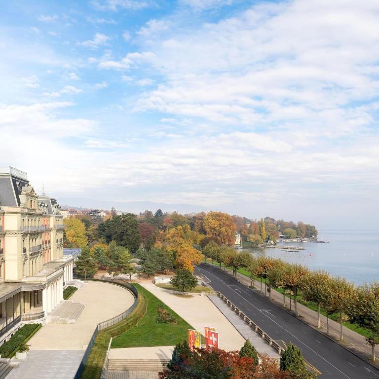 Hotel President Wilson, a Luxury Collection Hotel, Geneva - Chambre Lit King-Size ou Lits Jumeaux Deluxe - Vue sur Lac - 2