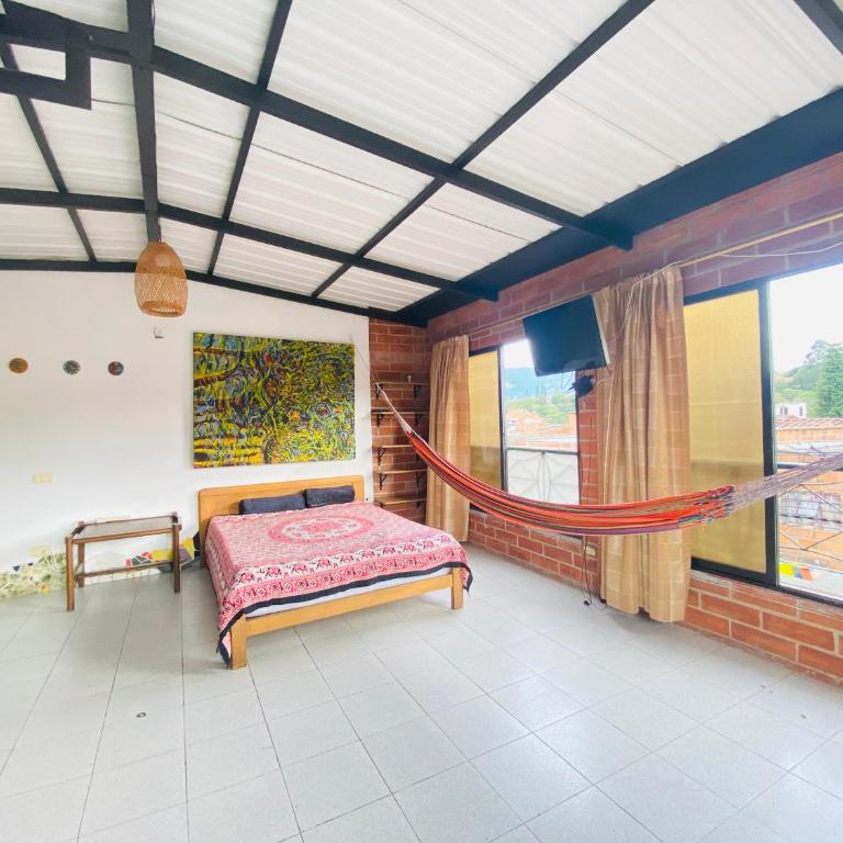 Casa Ithaca en Floresta - Santa Lucía - Habitación Doble Estándar con baño compartido - 23