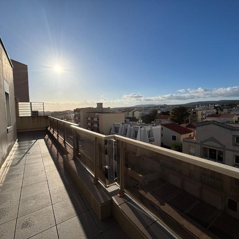 T4 en Front de Mer pour 6 pers avec Climatisation et Parking à Narbonne-Plage - FR-1-795-58 - Apartamento - 10