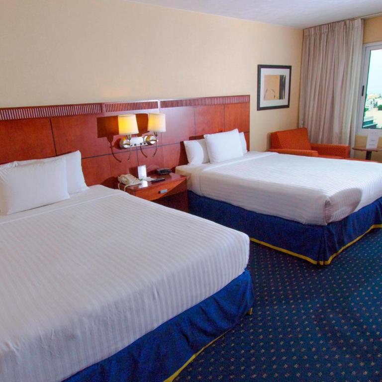 Courtyard Monterrey San Jeronimo - Double Room with Two Double Beds with City View - 3