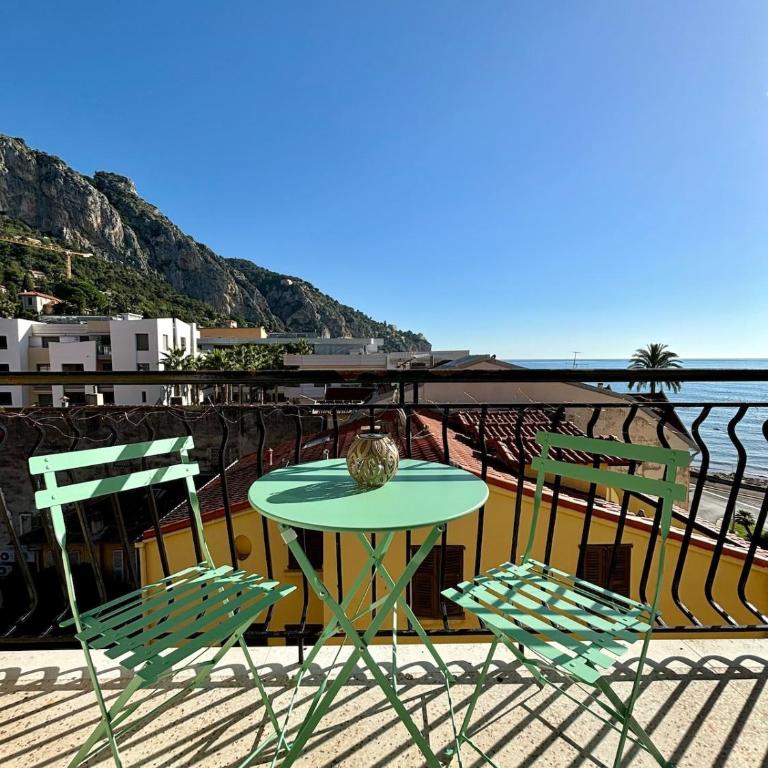 Sea View Studio with Balcony, Near Italy & Monaco - Apartamento de 1 dormitorio - 5