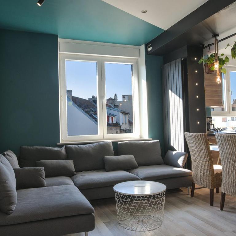 UnSejourAMetz - Gite Metz Chapelle, 3 chambres & Garage - Appartamento con 3 Camere da Letto - 14