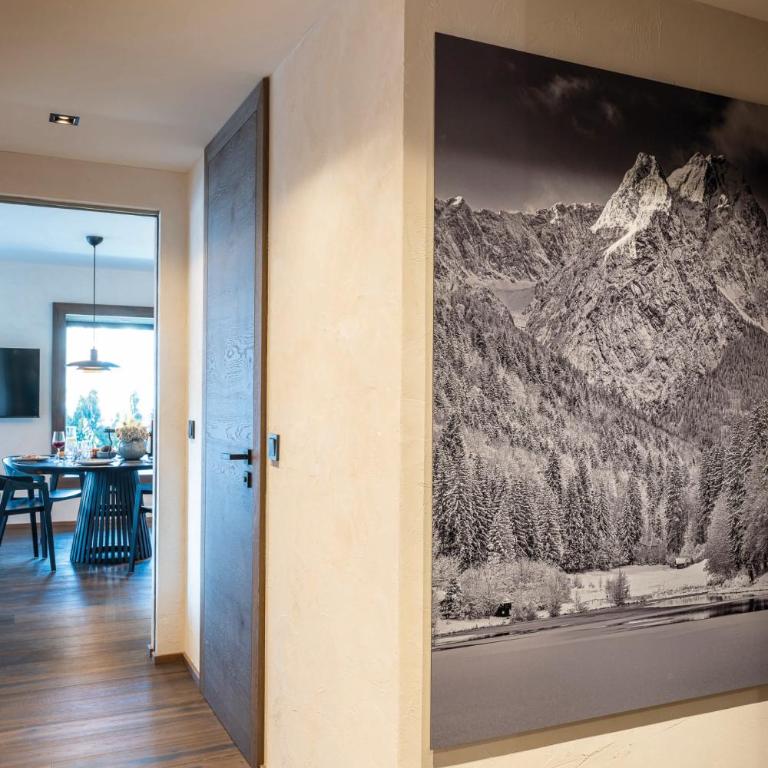 BergHome - Apartment mit 2 Schlafzimmern mit Garten und Bergblick - 11