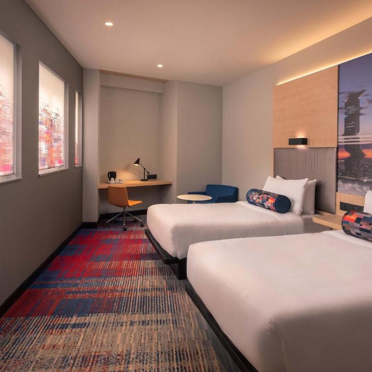 Aloft by Marriott Madrid Gran Via - Habitación Doble Aloft - 2 camas - 3