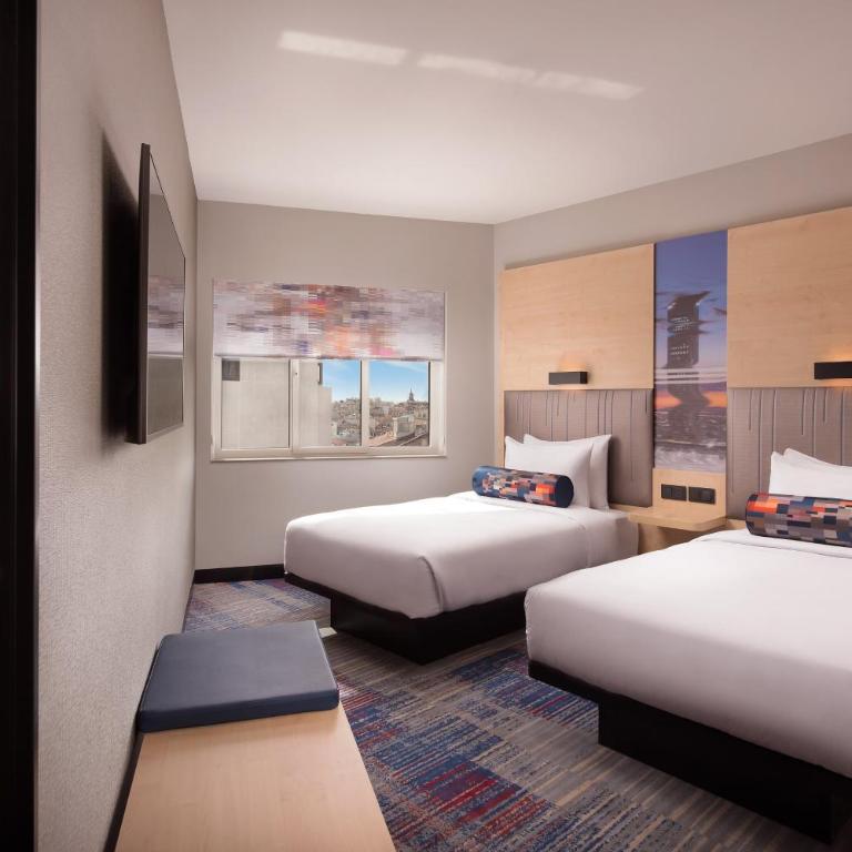 Aloft by Marriott Madrid Gran Via - Habitación Doble Aloft - 2 camas - 4