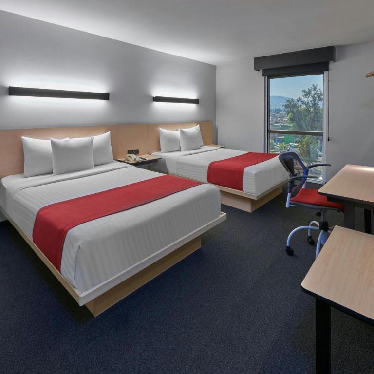 City Express by Marriott Ciudad de México Plaza Central - Habitación Doble - 2 camas dobles - 2