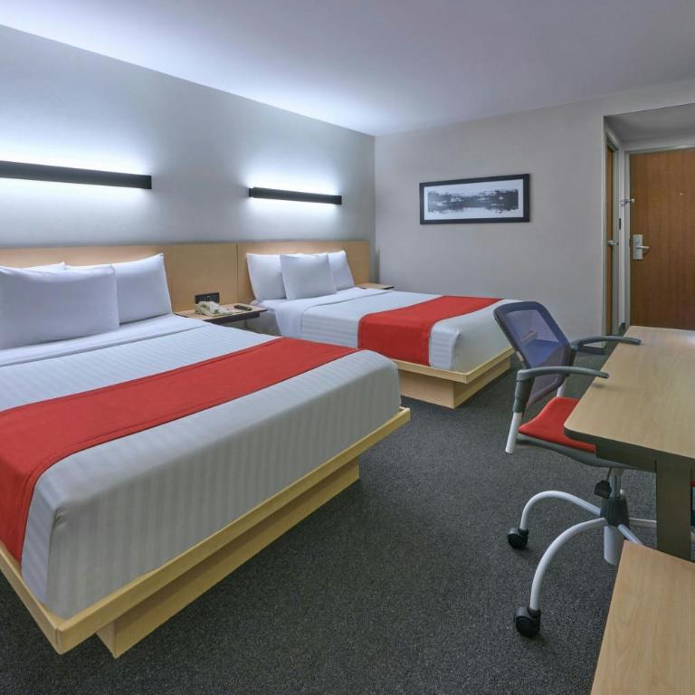 City Express by Marriott Ciudad de México Plaza Central - Habitación Doble - 2 camas dobles - 5