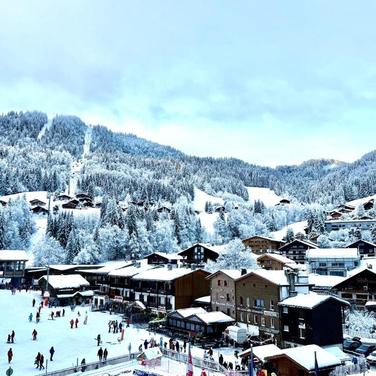 La clusaz Centre village , pied des pistes, 42 m2 , balcon sud vue montagne - Appartement 1 Chambre - 4