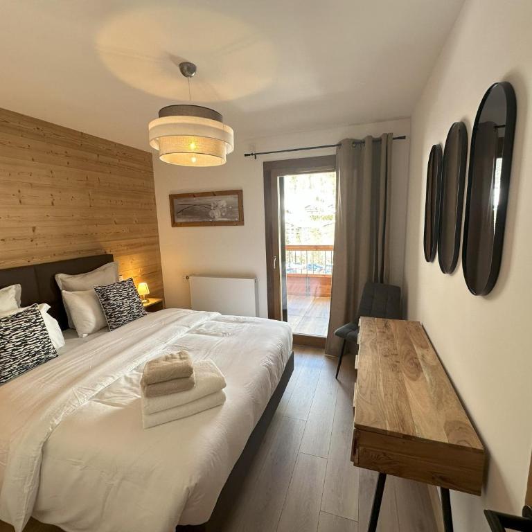 Cristaux Alpine Living - Apartment mit 3 Schlafzimmern und Bergblick - 35