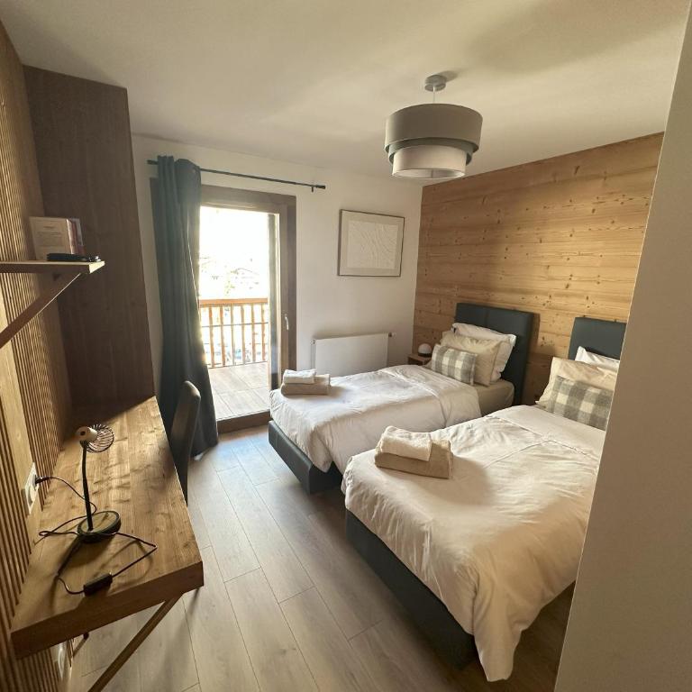Cristaux Alpine Living - Apartment mit 3 Schlafzimmern und Bergblick - 47