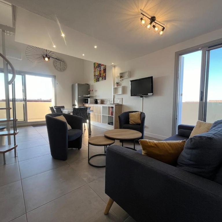La Goelette T3 rayonnant parking 6 pers max - Appartement 3 Chambres - 1