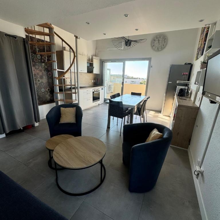 La Goelette T3 rayonnant parking 6 pers max - Appartement 3 Chambres - 5